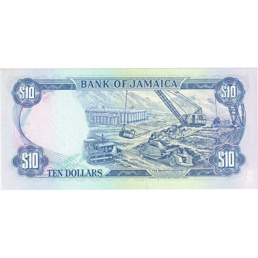 Giamaica, 10 Dollars, 1987-09-01, FDS