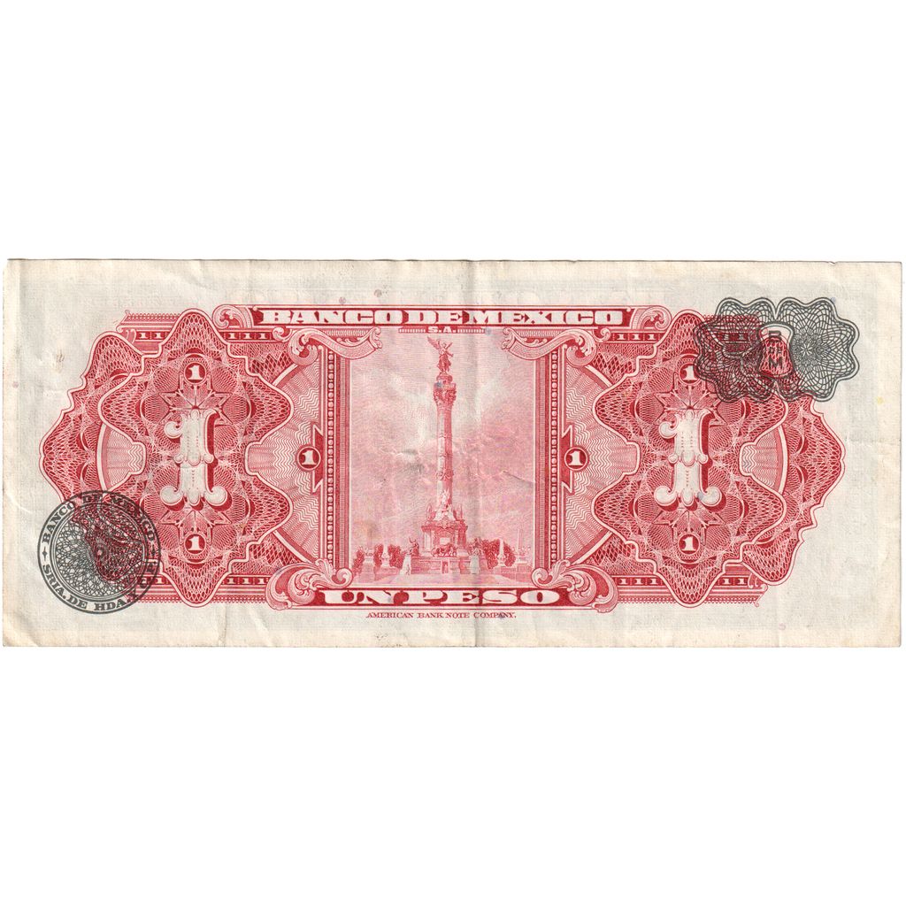 Mexique, 1 Peso, 1969-08-27, SPL