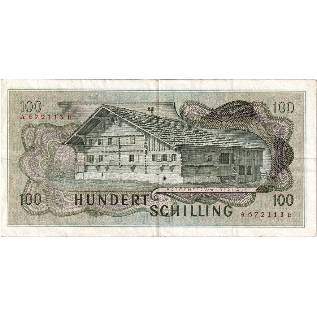 Austria, 100 Schilling, 1969-01-02, BB
