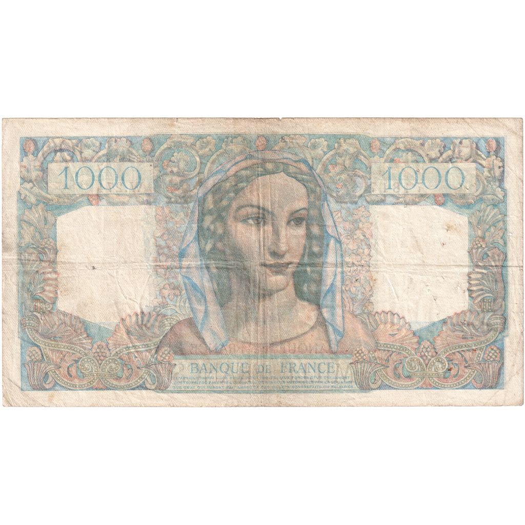 France, 1000 Francs, Minerve et Hercule, 1946-05-16, W.274, TB
