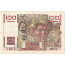 Francia, 100 Francs, Jeune Paysan, 1953-12-03, M.569, BB