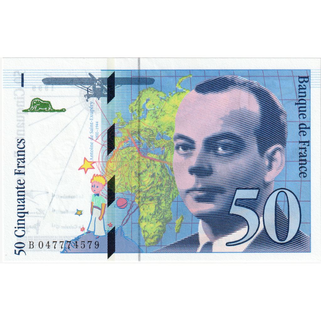 Francia, 50 Francs, B047774579, FDS
