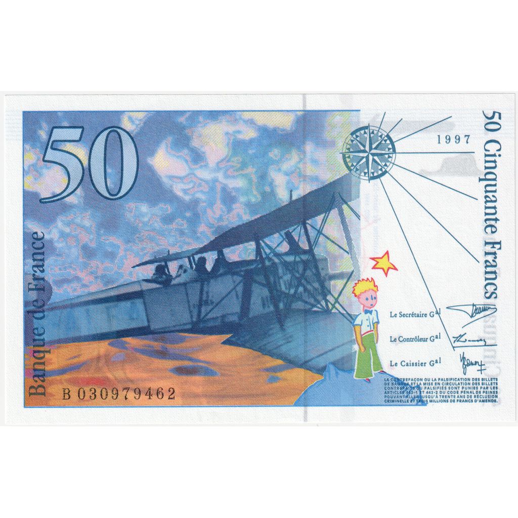 Francia, 50 Francs, B030979462, FDS