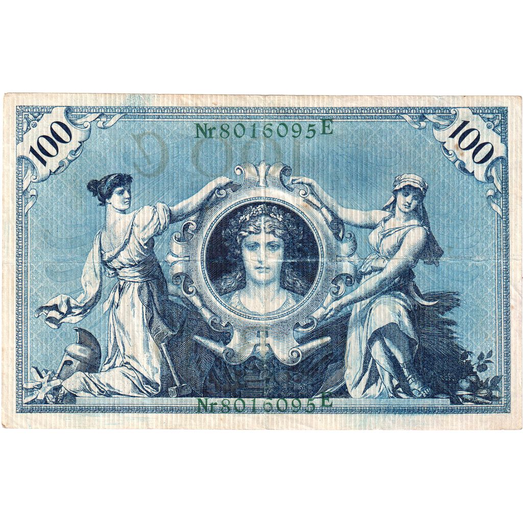 Niemcy, 100 Mark, VF(20-25)