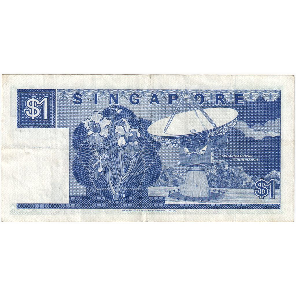 Singapour, 1 Dollar, TTB