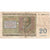 Belgio, 20 Francs, 1956-04-03, B