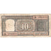 India, 10 Rupees, VG(8-10)
