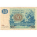 Suécia, 50 Kronor, 1984, VF(20-25)