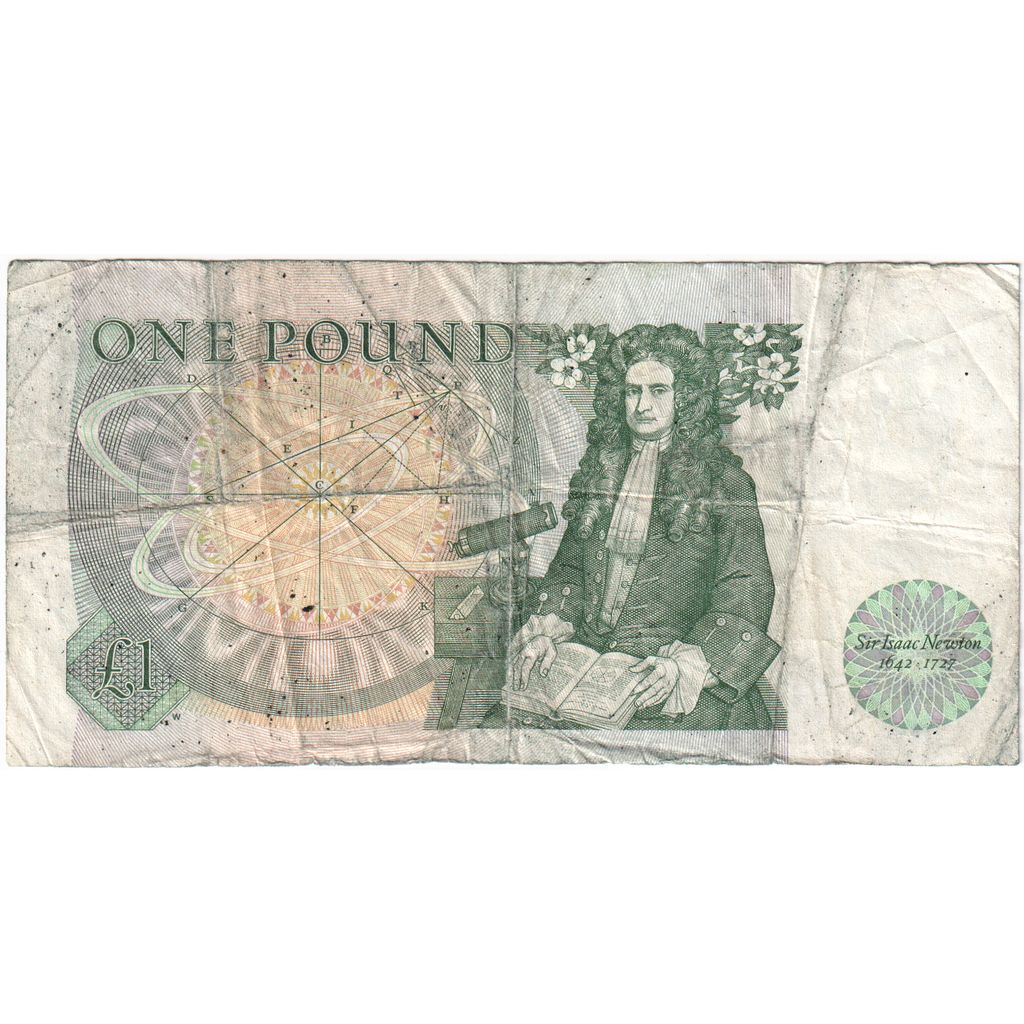 Billet, Grande-Bretagne, 1 Pound, TB