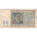 Belgique, 20 Francs, 1956-04-03, TB