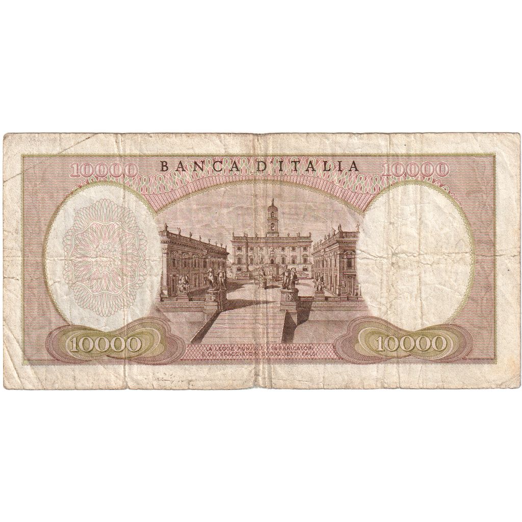 Włochy, 10,000 Lire, 1962-07-03, VF(20-25)