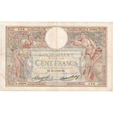 Frankreich, 100 Francs, Luc Olivier Merson, 1936-04-23, N.50998, S