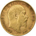 Great Britain, Edward VII, 1/2 Sovereign, 1908, Gold, EF(40-45), KM:804