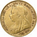 Great Britain, Victoria, 1/2 Sovereign, 1896, Gold, AU(50-53), KM:784