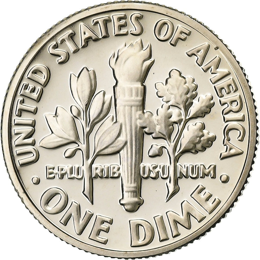 United States, Dime, Roosevelt, 1984, U.S. Mint, Proof, Copper-Nickel Clad