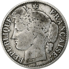 France, 50 Centimes, Cérès, 1895, Paris, Argent, TB+, Gadoury:419a, KM:834.1