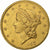 United States, $20, Double Eagle, Liberty Head, 1852, U.S. Mint, Gold