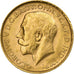 Australia, George V, Sovereign, 1922, Perth, Gold, AU(55-58), KM:29