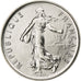 França, 5 Francs, Semeuse, 1982, Paris, Cobre-Níquel Revestido a Níquel