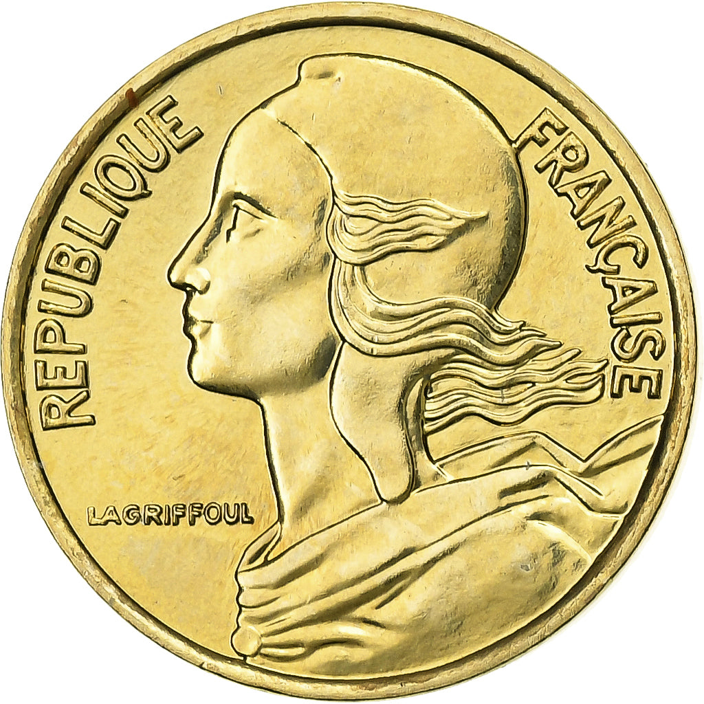Frankrijk, 5 Centimes, Marianne, 2001, Paris, Aluminum-Bronze, FDC, Gadoury:175