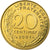 Frankreich, 20 Centimes, Marianne, 2001, Paris, Aluminum-Bronze, STGL