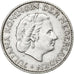 Holandia, Juliana, Gulden, 1956, Srebro, AU(50-53), KM:184