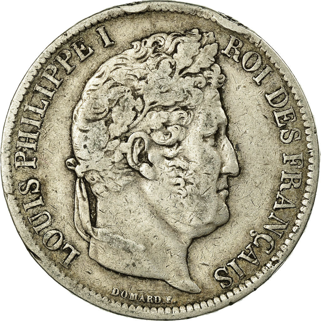 Coin, France, Louis-Philippe, 5 Francs, 1831, Limoges, VF(30-35), Silver