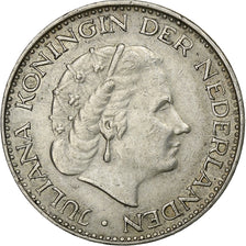 Netherlands, Juliana, Gulden, 1967, Silver, EF(40-45), KM:184