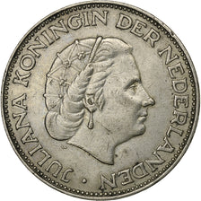 Niederlande, Juliana, 2-1/2 Gulden, 1960, Silber, SS, KM:185