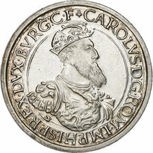 Belgium, Baudouin I, 5 Ecu, 1987, Silver, AU(55-58), KM:166