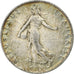 Frankreich, 50 Centimes, Semeuse, 1920, Paris, Silber, SS+, Gadoury:420, KM:854