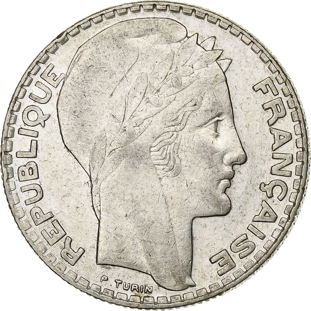 Frankreich, 10 Francs, Turin, 1934, Paris, Silber, SS+, Gadoury:801, KM:878