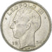 Belgium, Leopold III, 20 Francs, 20 Frank, 1934, Tranche B, Silver, AU(50-53)