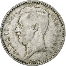 Belgium, Albert I, 20 Francs, 20 Frank, 1934, Silver, EF(40-45), KM:103.1