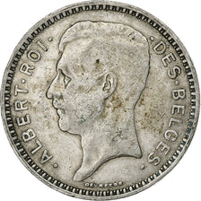 Belgium, Albert I, 20 Francs, 20 Frank, 1934, Silver, EF(40-45), KM:103.1