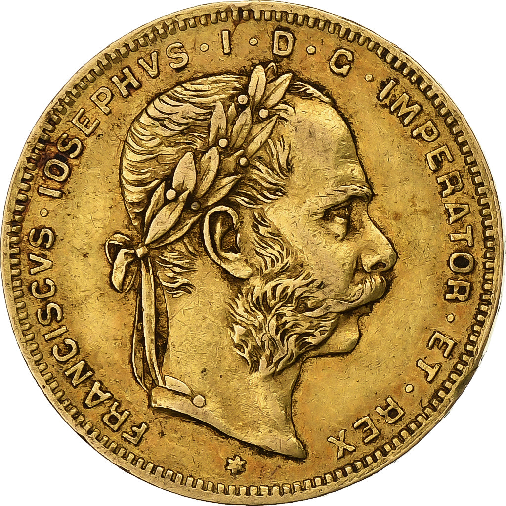 Autriche, Franz Joseph I, 8 Florins-20 Francs, 1874, Or, TTB+, KM:2269