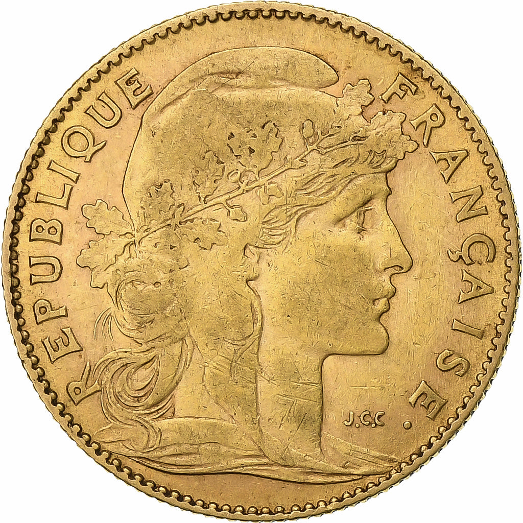 France, 10 Francs, Marianne, 1906, Paris, Or, TTB, Gadoury:1017, KM:846