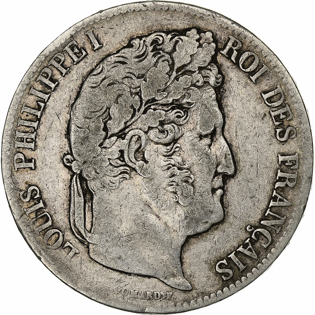 France, Louis-Philippe I, 5 Francs, 1840, Lille, Silver, VF(30-35), Gadoury:678