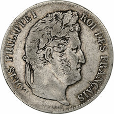 France, Louis-Philippe I, 5 Francs, 1840, Lille, Silver, VF(30-35), Gadoury:678