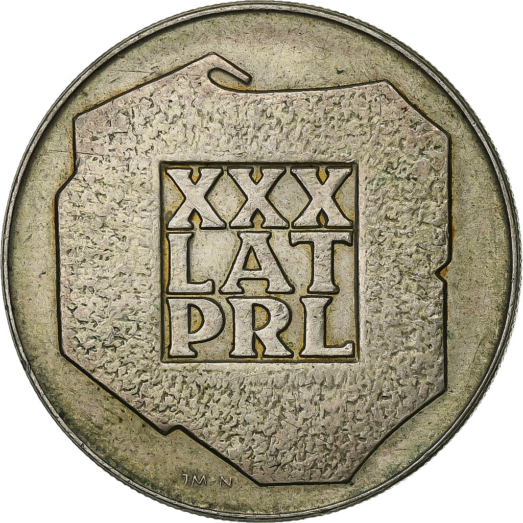 Polonia, 200 Zlotych, 1974, Warsaw, Argento, BB, KM:72