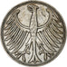 Federale Duitse Republiek, 5 Mark, 1951, Stuttgart, Zilver, ZF, KM:112.1