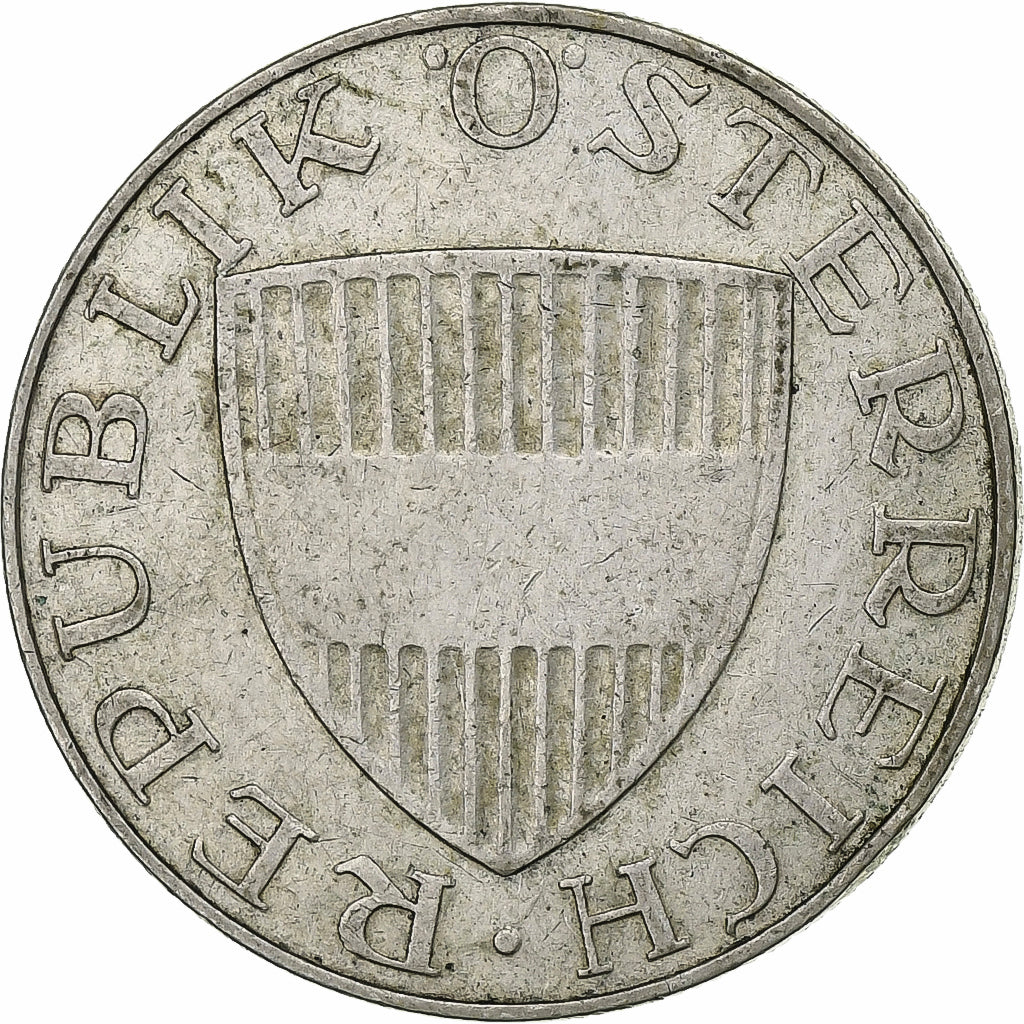 Austria, 10 Schilling, 1958, Silver, EF(40-45), KM:2882