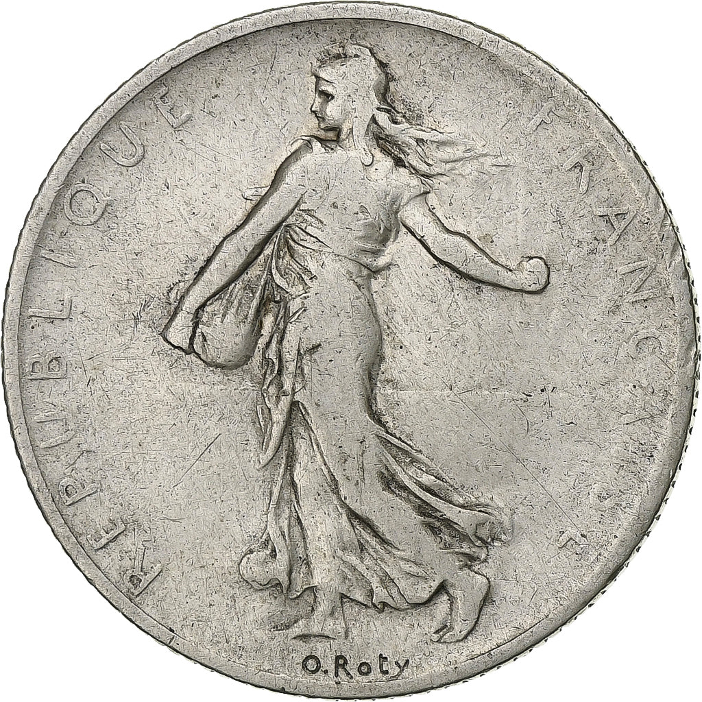 France, 2 Francs, Semeuse, 1901, Paris, Argent, TB+, Gadoury:532, KM:845.1