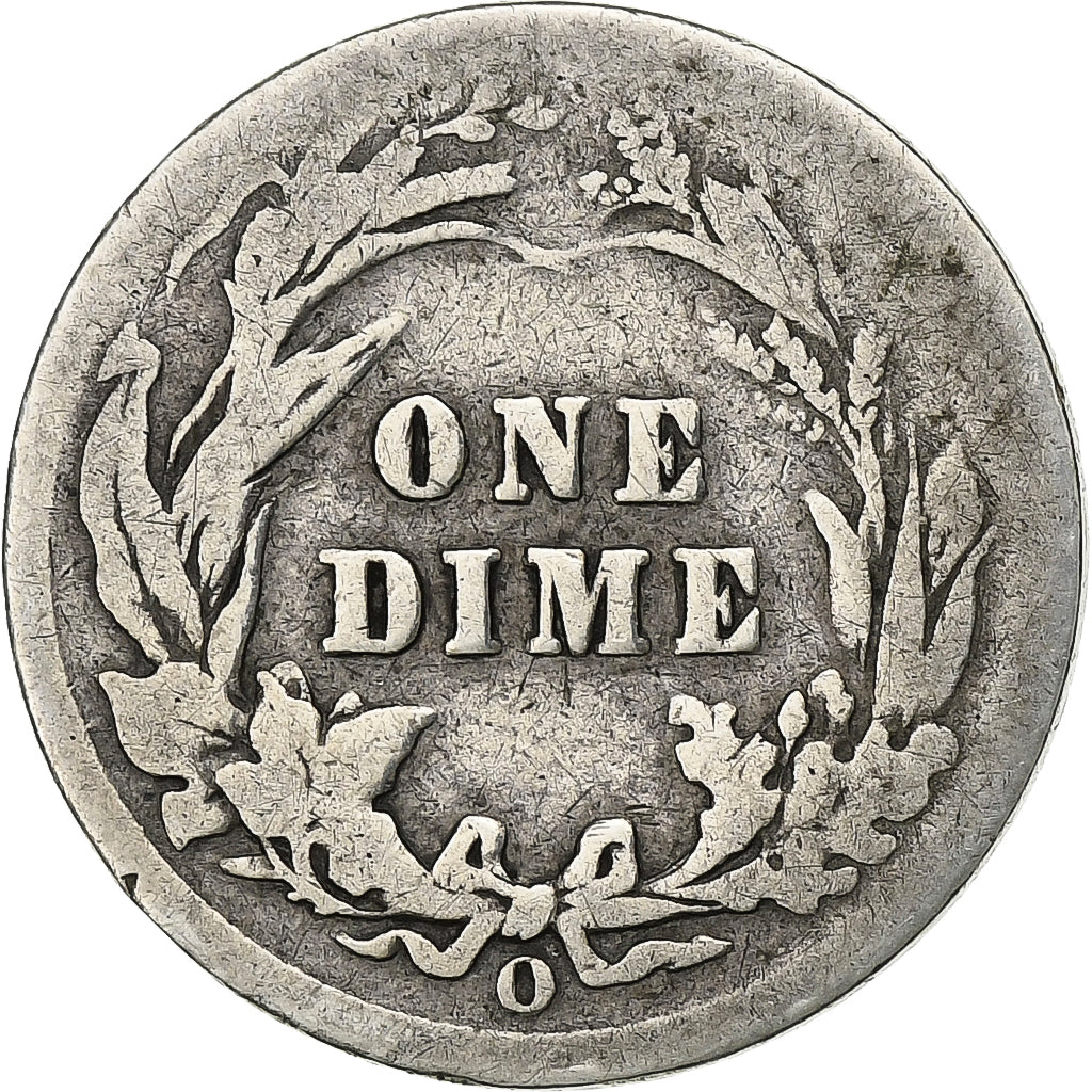 United States, Dime, Barber, 1903, U.S. Mint, Silver, VF(30-35), KM:113