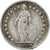 Svizzera, 1/2 Franc, 1908, Bern, Argento, MB+, KM:23