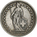 Svizzera, 2 Francs, 1944, Bern, Argento, BB+, KM:21