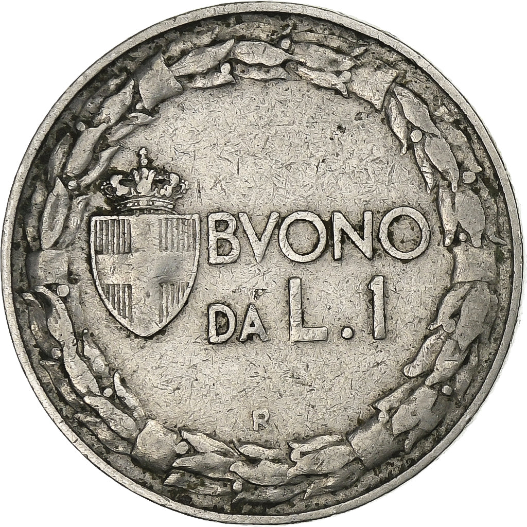 Italie, Vittorio Emanuele III, Lira, 1928, Rome, Nickel, TTB, KM:62