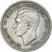 Australia, George VI, Florin, 1947, Melbourne, Silver, EF(40-45), KM:40a
