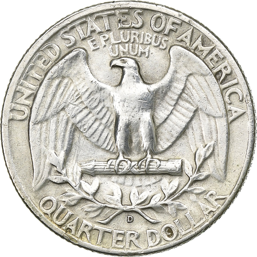 Stati Uniti, Quarter, Washington, 1953, U.S. Mint, Argento, BB+, KM:164