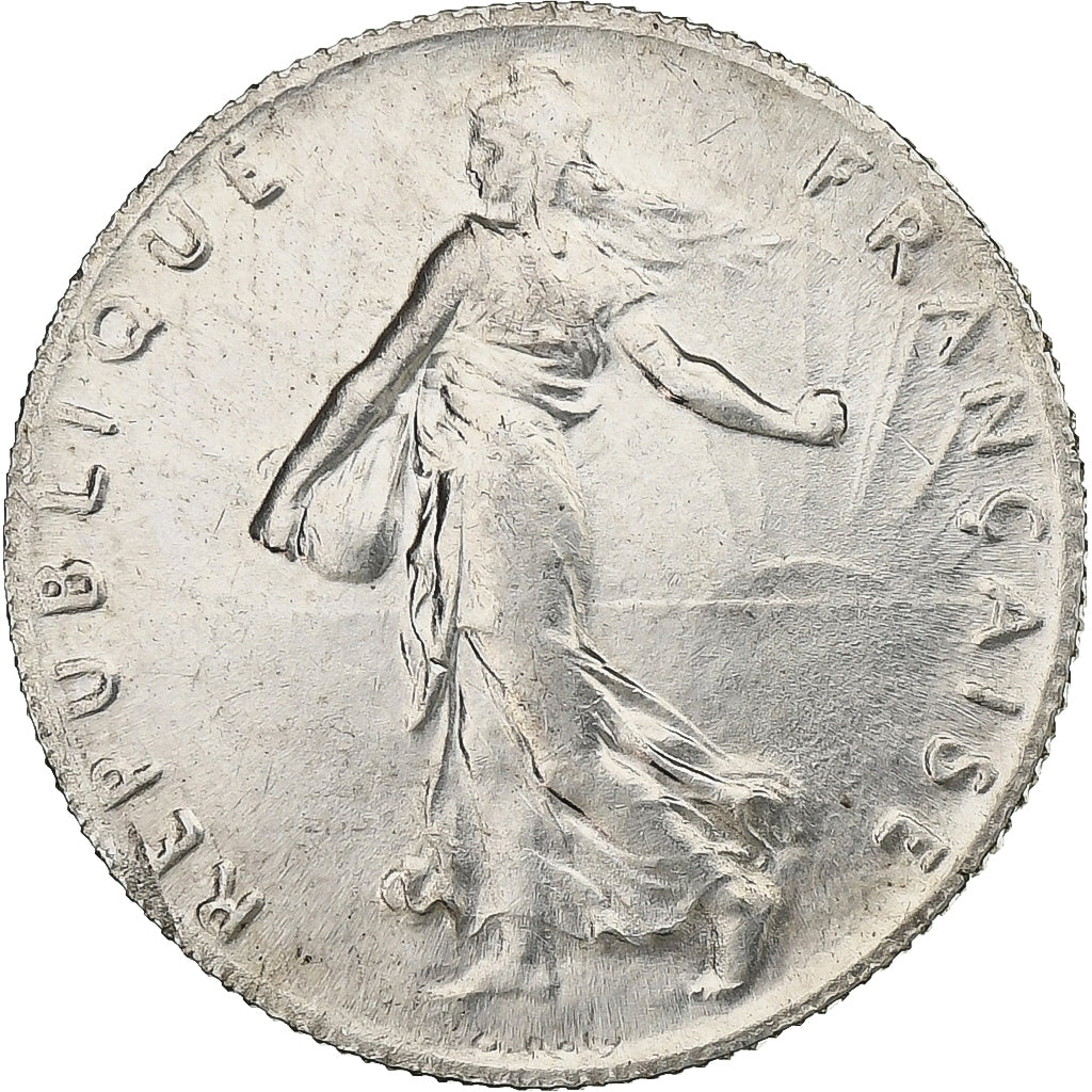 Frankreich, 50 Centimes, Semeuse, 1919, Paris, Silber, VZ+, KM:854